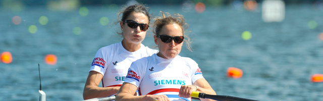 Heather Stanning and Helen Glover