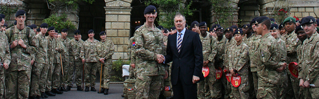 Sir Geoff and 32nd Regiment Royal Artillery