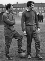 Jimmy Greaves and Geoff Hurst